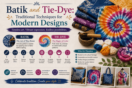 Batik and Tie-Dye: Complete Guide to Creating Stunning Patterns