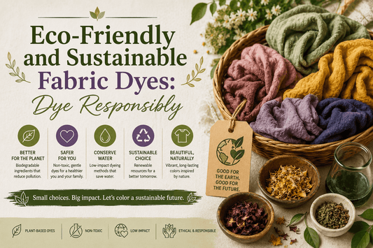 Eco-Friendly Fabric Dyeing: Sustainable Methods for Conscious Makers