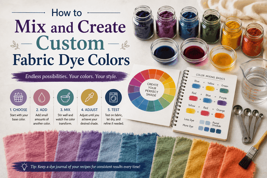 Advanced Fabric Dyeing Techniques: Discharge, Overdyeing, and Resist Methods