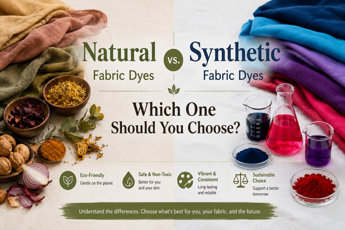 Natural vs. Synthetic Fabric Dyes: Which Is Best for Your Project 2026