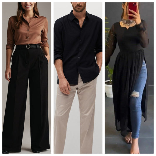 Rangedhaga Fabric colors, Jeans Multicolor Combo Pack, Shade of Jeans Black, Navy Blue, Sky Blue, & Brown dye cloth color, Combo 12 (3 Each Color) Multi-Fabric Dye Color with Dye Fixer