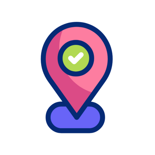 Location icon - Rangedhaga fabric dye colors made in India
